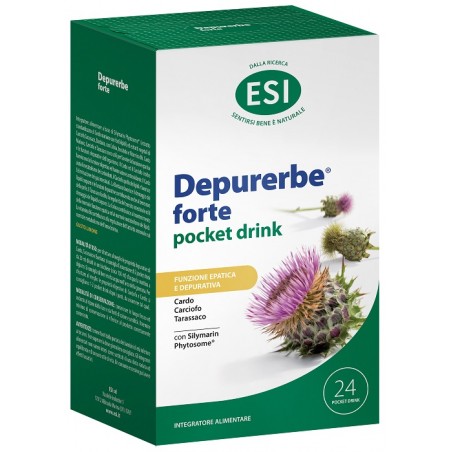 Esi Depurerbe Forte Pocket Drink 24 Pezzi 20 Ml Esi - 1 Esi Depurerbe Forte Pocket Drink 24 Pezzi 20 Ml Esi - 1