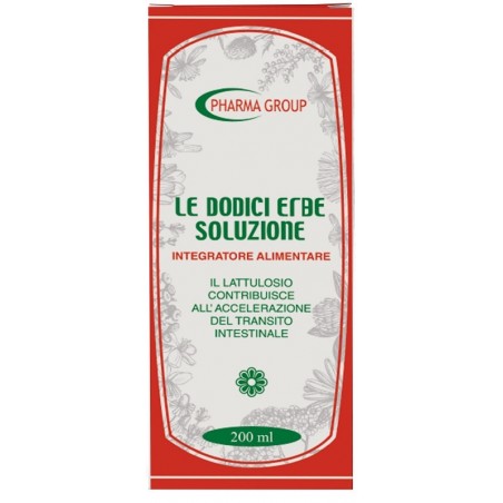 Pharma Group Le Dodici Erbe Soluzione 200ml Pharma Group - 1 Pharma Group Le Dodici Erbe Soluzione 200ml Pharma Group - 1