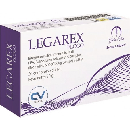 Cv Medical Legarex Flogo 30 Compresse Cv Medical - 1 Cv Medical Legarex Flogo 30 Compresse Cv Medical - 1