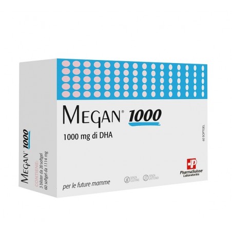 Pharmasuisse Laboratories Megan 1000 60 Softgel Pharmasuisse Laboratories - 1 Pharmasuisse Laboratories Megan 1000 60 Softgel Pharmasuisse Laboratories - 1
