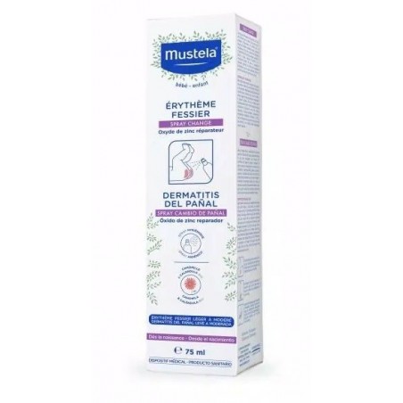 Mustela Spray per il Cambio per Eritema da Pannolino 75 ML - Creme e prodotti protettivi - 982465332 - Mustela - € 10,70