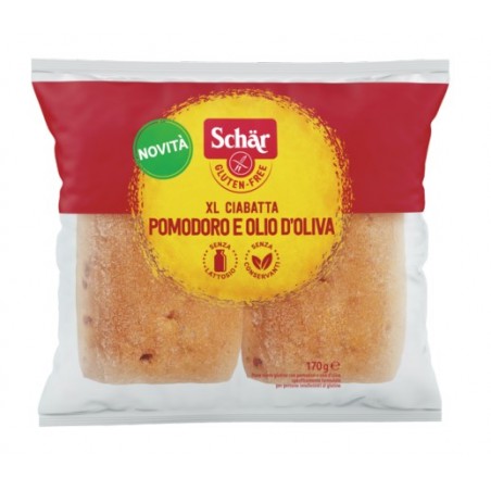 Dr. Schar Schar Xl Ciabatta Pomodori E Olio D'oliva 2 Pezzi X 85 G Dr. Schar - 1 Dr. Schar Schar Xl Ciabatta Pomodori E Olio D'oliva 2 Pezzi X 85 G Dr. Schar - 1