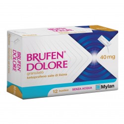 Brufen Dolore Soluzione Orale 40 Mg 12 Bustine - Farmaci per dolori muscolari e articolari - 044356018 - Brufen - € 7,00