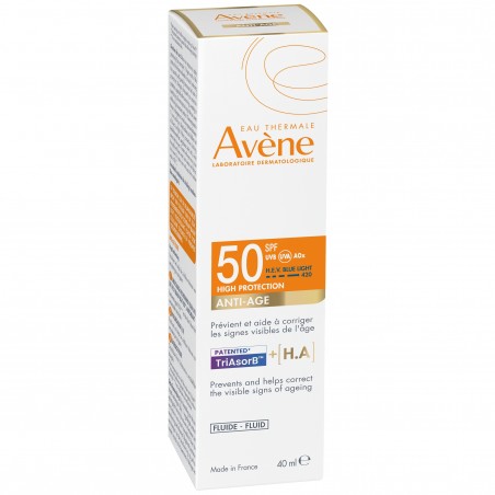Avène Solare Fluido Anti-Età SPF 50+ Azione Antiage 40 ml Avène - 2 Avène Solare Fluido Anti-Età SPF 50+ Azione Antiage 40 ml Avène - 2