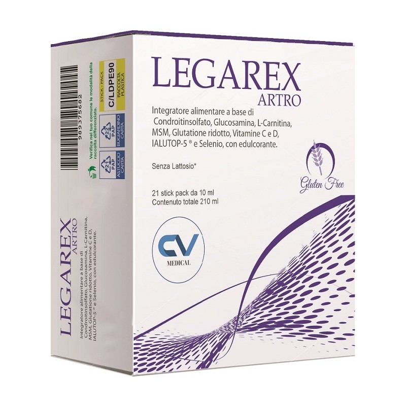 Cv Medical Legarex Artro 21 Stickpack Cv Medical - 1