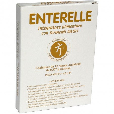 Enterelle Plus Equilibrio Flora Intestinale 12 capsule Bromatech - 2 Enterelle Plus Equilibrio Flora Intestinale 12 capsule Bromatech - 2