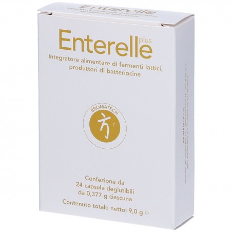 Bromatech Enterelle Plus Integratore Fermenti Lattici Flora Intestinale 24 capsule Bromatech - 2 Bromatech Enterelle Plus Integratore Fermenti Lattici Flora Intestinale 24 capsule Bromatech - 2