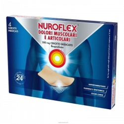 Nuroflex Dolori Muscolari 200g Cerotti Medicati 4 Pezzi - Farmaci per dolori muscolari e articolari - 047036025 - Reckitt Ben...