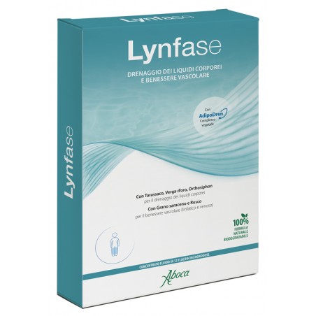 Aboca Lynfase Concentrato Fluido Drenaggio Naturale 12 flaconcini Aboca - 1 Aboca Lynfase Concentrato Fluido Drenaggio Naturale 12 flaconcini Aboca - 1