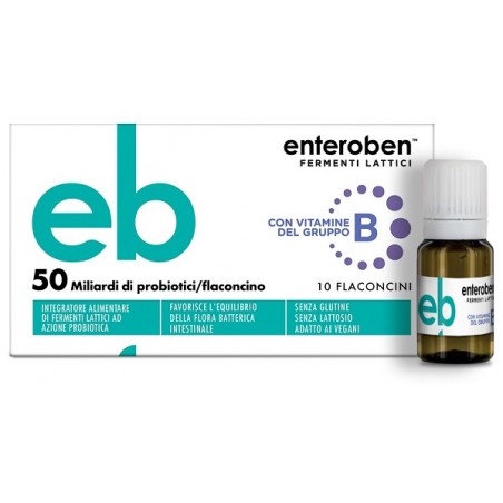 Bioartis Enteroben 50mld 10 Flaconcini Da 10 Ml Bioartis - 1 Bioartis Enteroben 50mld 10 Flaconcini Da 10 Ml Bioartis - 1