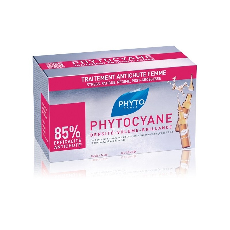 Phyto Phytocyane Trattamento Anticaduta Capelli Donna 12 Fiale 7,5 Ml - Trattamenti anticaduta capelli - 923528285 - Phyto - ...