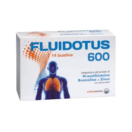 Agips Farmaceutici Fluidotus 600 14 Bustine - Integratori - 924525429 - Agips Farmaceutici - € 12,19