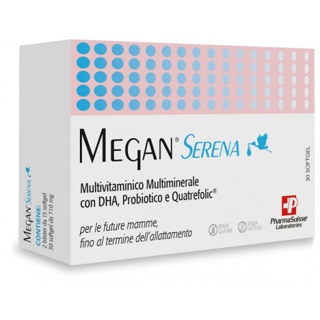 Pharmasuisse Laboratories Megan Serena 30 Softgel Pharmasuisse Laboratories - 1 Pharmasuisse Laboratories Megan Serena 30 Softgel Pharmasuisse Laboratories - 1