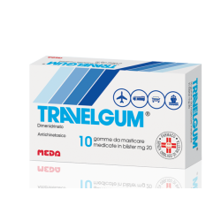 Medifarm Travelgum - Farmaci per nausea, mal di mare e mal d'auto - 044132013 - Travelgum - € 9,81