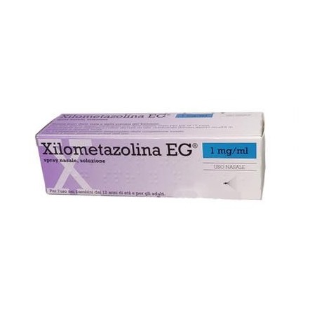 Xilometazolina Eg 1 Mg/ml Spray Nasale, Soluzione - Decongestionanti nasali - 045094012 - Eg - € 5,67