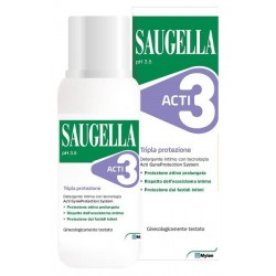 SAUGELLA ACTI3 DETERGENTE INTIMO 100 ML - Detergenti intimi - 944950967 - Saugella - € 2,99