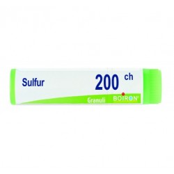 Boiron Sulfur 200ch Gl 1g - Granuli e globuli omeopatici - 047366265 - Boiron - € 4,48