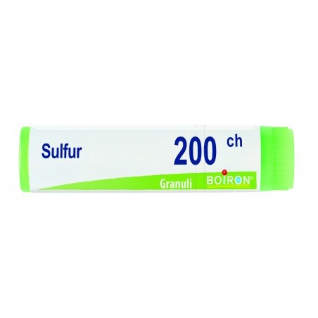 Boiron Sulfur 200ch Gl 1g - Granuli e globuli omeopatici - 047366265 - Boiron - € 4,82