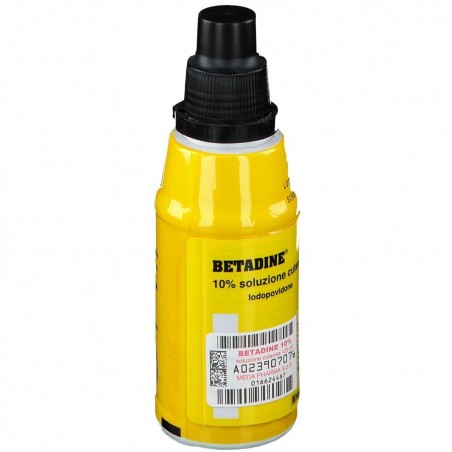 Betadine Soluzione Disinfettante Cutanea 125 ml 10% - Disinfettanti e cicatrizzanti - 044140010 - Betadine - € 5,70