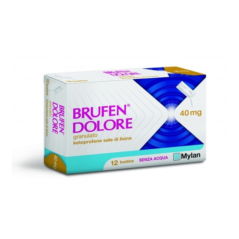 Brufen Dolore Soluzione Orale 40 Mg 24 bustine - Farmaci per dolori muscolari e articolari - 044356020 - Brufen - € 8,81