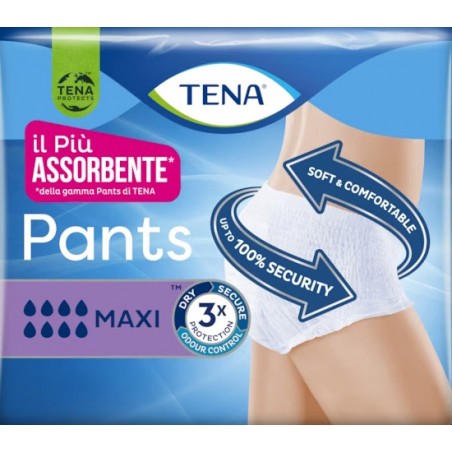 Pannolone Pull Up Tena Pants Maxi Taglia Medium 8 Pezzi Tena - 1 Pannolone Pull Up Tena Pants Maxi Taglia Medium 8 Pezzi Tena - 1