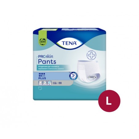 PANNOLONE PER INCONTINENZA TENA PANTS PLUS LARGE 8 PEZZI Essity Italy - 1 PANNOLONE PER INCONTINENZA TENA PANTS PLUS LARGE 8 PEZZI Essity Italy - 1