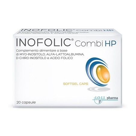Inofolic Combi HP Supporto Fertilità ed Equilibrio Ormonale 20 capsule Lo.Li. Pharma - 1 Inofolic Combi HP Supporto Fertilità ed Equilibrio Ormonale 20 capsule Lo.Li. Pharma - 1