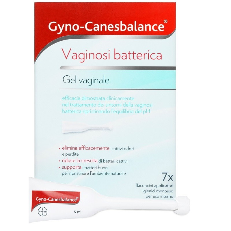 Bayer Gynocanesbalance Gel Vaginale 7 Flaconcini Monouso 5 Ml - Lavande, ovuli e creme vaginali - 971089192 - Bayer - € 15,37