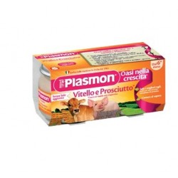 Plasmon Omogeneizzato Vitello - Prosciutto 4 X 80 G - Omogeneizzati e liofilizzati - 926550385 - Plasmon - € 5,50