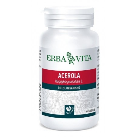 Erba Vita Acerola Integratore Per Il Sistema Immunitario 60 Capsule - Integratori per difese immunitarie - 902654300 - Erba V...