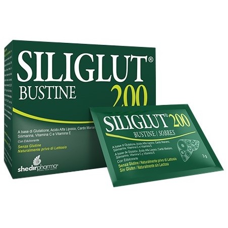Siliglut 200 Funzione Epatica 20 Bustine - Integratori per fegato e funzionalità epatica - 934406113 - Siliglut - € 17,52