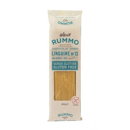 Rummo Linguine N13 Di Riso Integrale E Mais 400 G - Alimenti speciali - 970432795 - Rummo - € 2,12