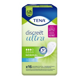 Essity Italy Pannolone Sagomato Tena Discreet Ultra Normal 16 Pezzi Essity Italy - 1
