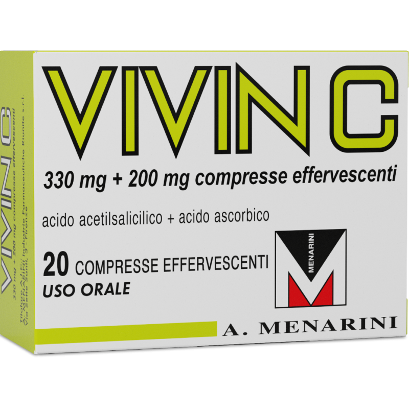 Vivin C Antinfiammatorio Per Raffreddore e Influenza 20 Compresse - Farmaci per dolori muscolari e articolari - 020096020 - V...