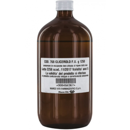 GLICERINA FARMACOPEA UFFICIALE 1250 G - 1 GLICERINA FARMACOPEA UFFICIALE 1250 G - 1