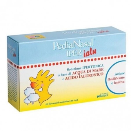 Pediatrica Pedianasal Soluzione Isotonica Acido Ialuronico 20 Flaconcini Da 5 Ml Pediatrica - 1 Pediatrica Pedianasal Soluzione Isotonica Acido Ialuronico 20 Flaconcini Da 5 Ml Pediatrica - 1
