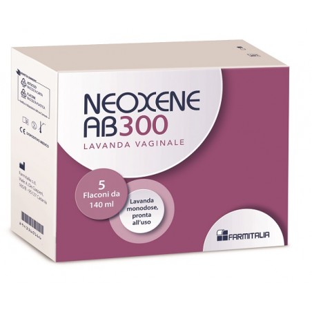 Neoxene Ab 300 Lavanda Vaginale 5 Flaconi Da 140 Ml Farmitalia - 1 Neoxene Ab 300 Lavanda Vaginale 5 Flaconi Da 140 Ml Farmitalia - 1