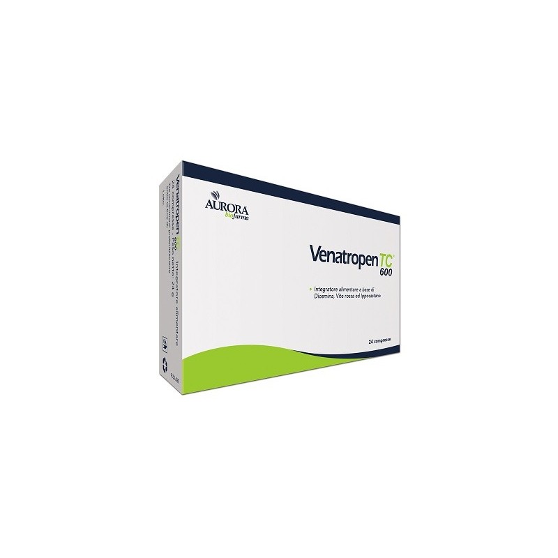 Aurora Biofarma Venatropen Tc 24 Compresse - Circolazione e pressione sanguigna - 970722397 - Aurora Biofarma - € 19,07