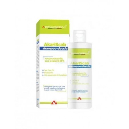 Akariscab Shampoo Doccia 150 Ml Braderm Braderm - 1 Akariscab Shampoo Doccia 150 Ml Braderm Braderm - 1