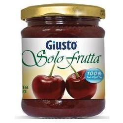Giuliani Giusto Solo Frutta Marmellata Ciliegie Nere 284 G - Sostitutivi pasto e sazianti - 901194706 - Giusto - € 4,60