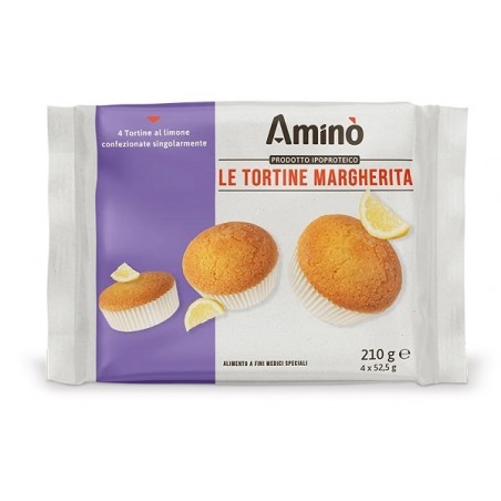 Amino' Le Tortine Margherita 4 Pezzi X 52,5g Nove Alpi - 1 Amino' Le Tortine Margherita 4 Pezzi X 52,5g Nove Alpi - 1