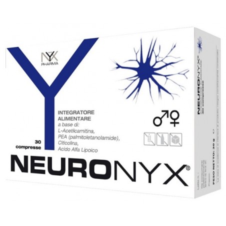 Neuronyx 30 Compresse Amilos S A Socio Unico - 1 Neuronyx 30 Compresse Amilos S A Socio Unico - 1