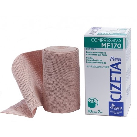 Cizeta Press Compressiva Mf170 Benda Monoelastica Forte Est M 7x10 Cm Cizeta Medicali - 1 Cizeta Press Compressiva Mf170 Benda Monoelastica Forte Est M 7x10 Cm Cizeta Medicali - 1