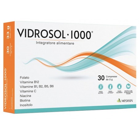 Vidrosol 1000 30 Compresse Medisin - 1 Vidrosol 1000 30 Compresse Medisin - 1