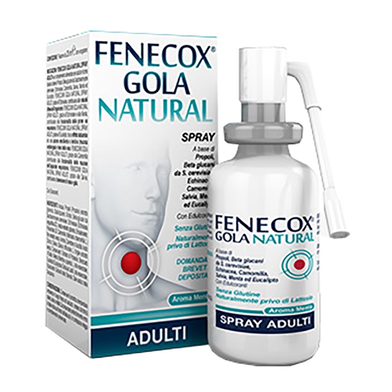 Dymalife Pharmaceutical Fenecox Gola Natural Spray Adulti 25 Ml Dymalife Pharmaceutical - 1