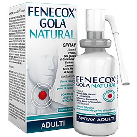 Dymalife Pharmaceutical Fenecox Gola Natural Spray Adulti 25 Ml Dymalife Pharmaceutical - 1 Dymalife Pharmaceutical Fenecox Gola Natural Spray Adulti 25 Ml Dymalife Pharmaceutical - 1