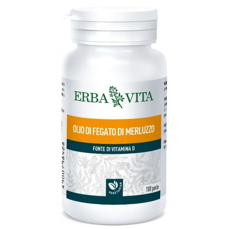 Erba Vita Group Olio Fegato Merluzzo 100 Perle 453 Mg Erba Vita - 1 Erba Vita Group Olio Fegato Merluzzo 100 Perle 453 Mg Erba Vita - 1