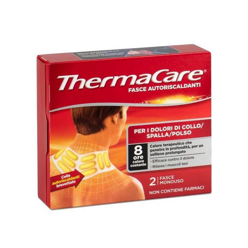 Thermacare Fasce Autoriscaldanti Collo/spalla/polso 2 Pezzi - Farmaci per dolori muscolari e articolari - 981076072 - Thermac...