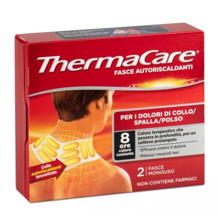 Thermacare Fasce Autoriscaldanti Collo/spalla/polso 2 Pezzi - Farmaci per dolori muscolari e articolari - 981076072 - Thermac...