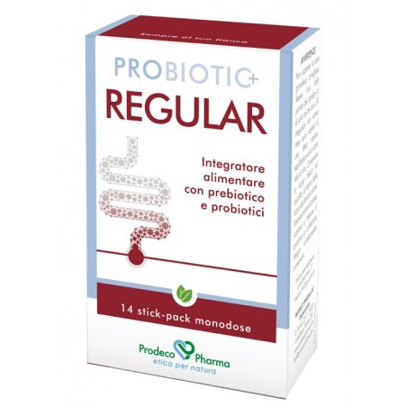Prodeco Pharma Probiotic+ Regular 14 Stickpack - Integratori di fermenti lattici - 982602450 - Prodeco Pharma - € 14,13